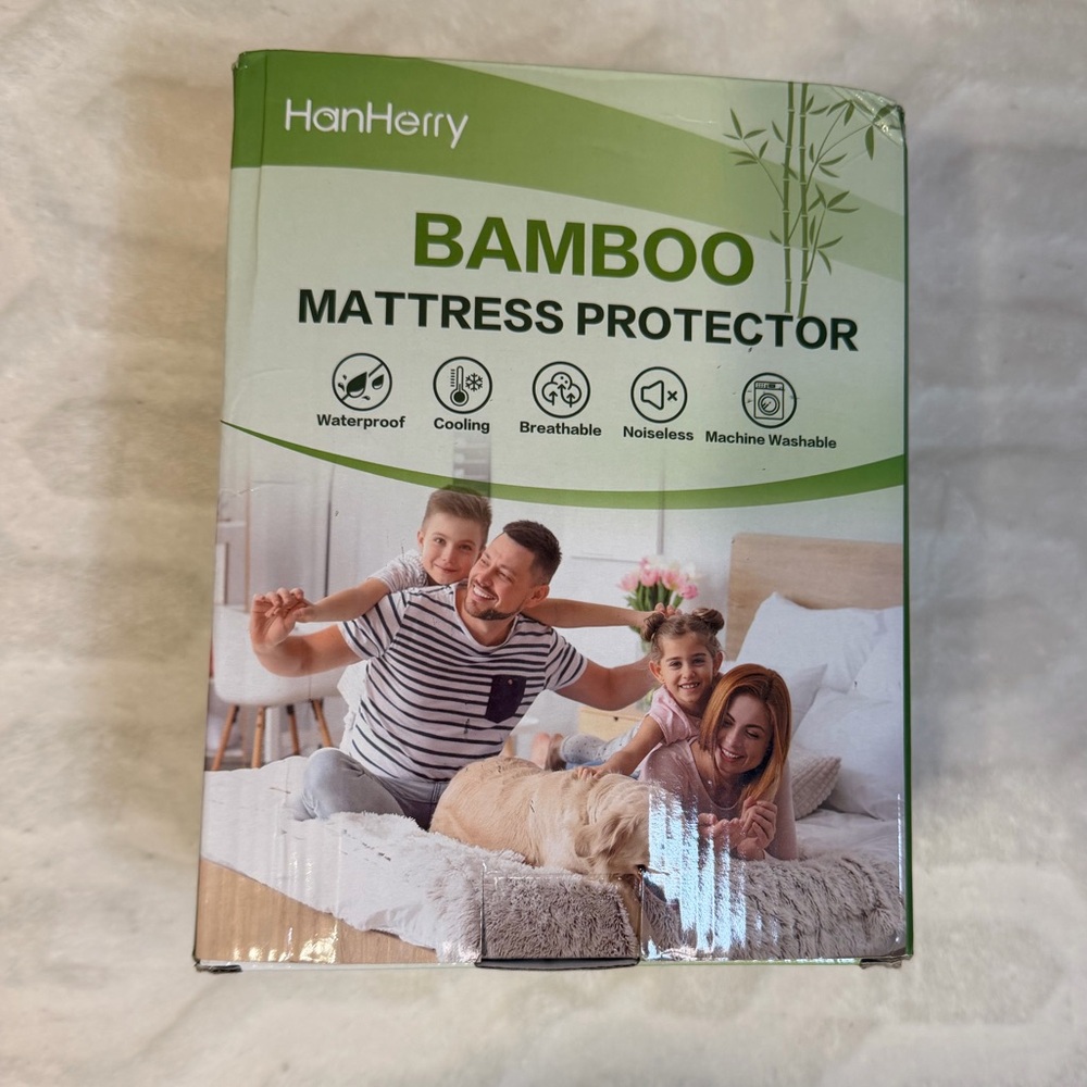 Waterproof Mattress Protector Queen Size Mattress Cover Mattress Pad 8”-21” OW - Picture 2 of 11